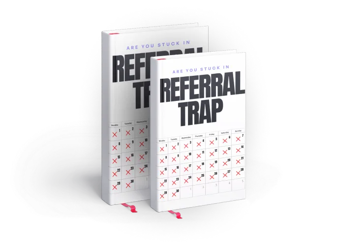 The Referral Trap illustration